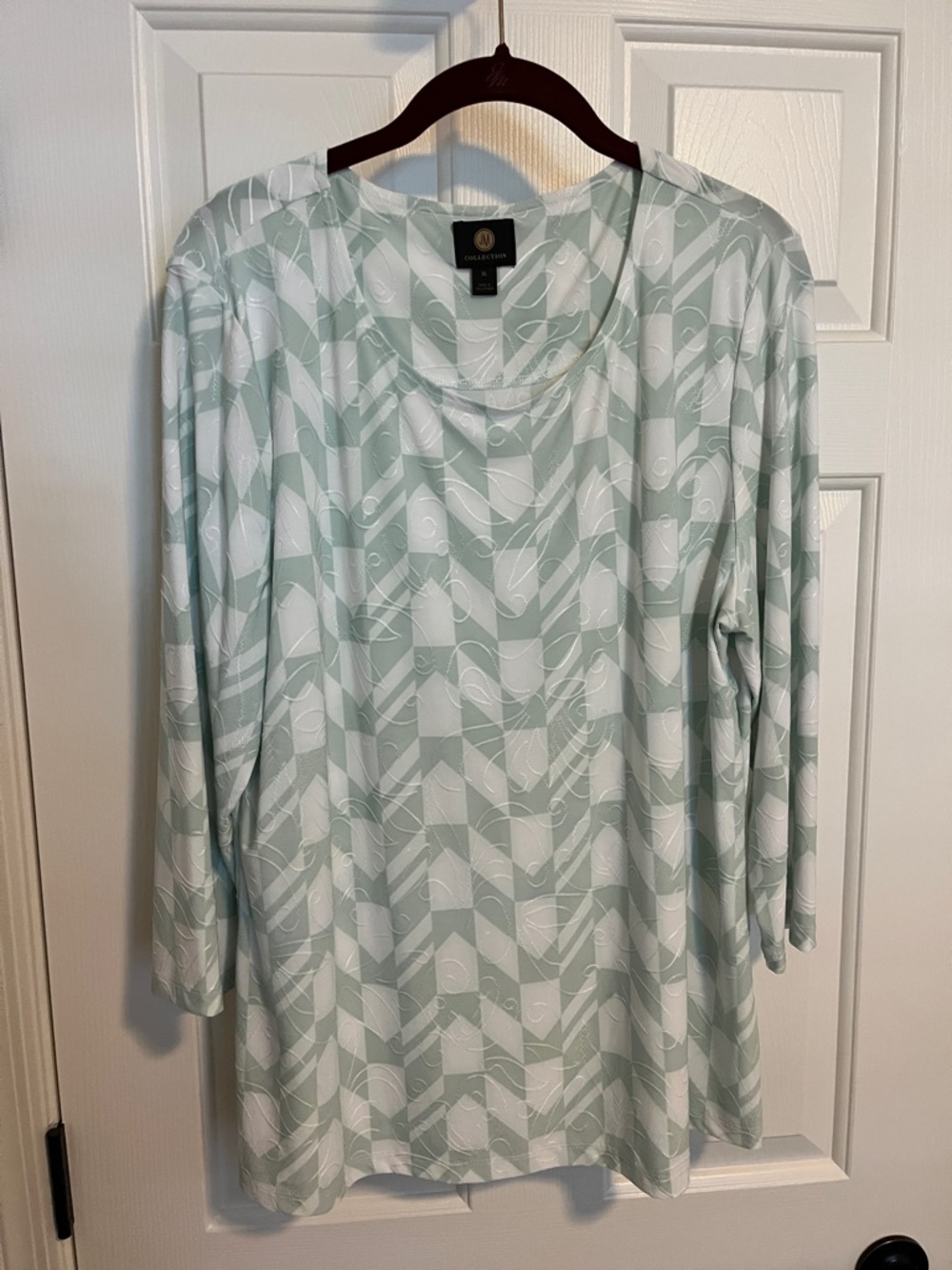 JM Collection Tunic 3/4 sleeves XL